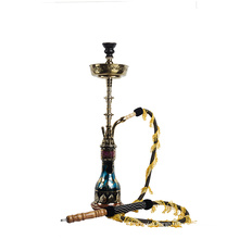 Woyu Dubai custom-made arab chicha Zinc alloy glass Big size hookah shisha